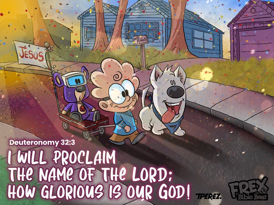 Proclaim His name