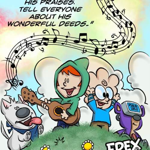 Sing His praises